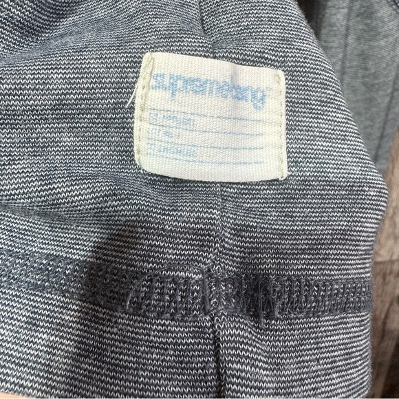 Supremebeing- Blue Elbow Patch Long Sleeve Shirt- Sz. M - Picture 5 of 8